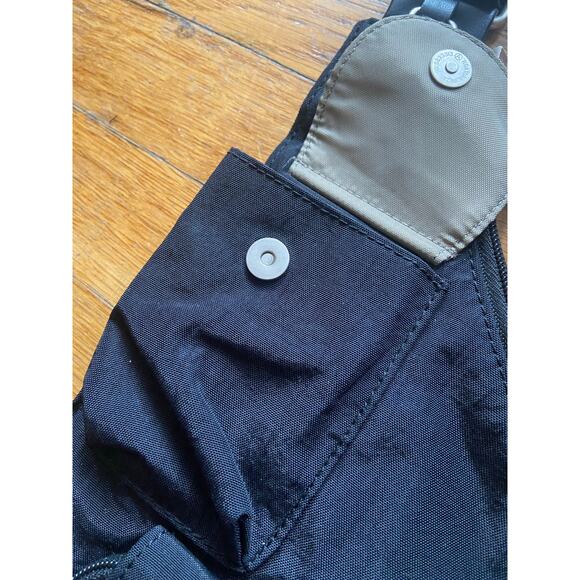 BAGGALLINI Black Slim Nylon Crossbody Bag - Picture 6 of 15